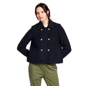 Nili Lotan x Target Cropped Peacoat